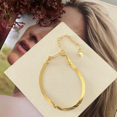 p0029- pulseira fita folheada - comprar online