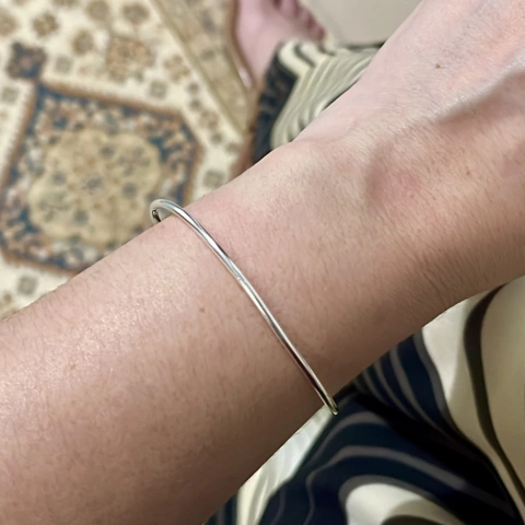 Bracelete minimalista folheado - b0029