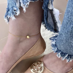 Tornozeleira folheada- T0011 na internet