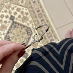 Bracelete nó folheado - b0017 - comprar online