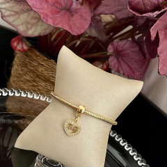 Pulseira folheada zircônia - P0016 - comprar online