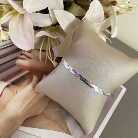 p0004 - pulseira folheada