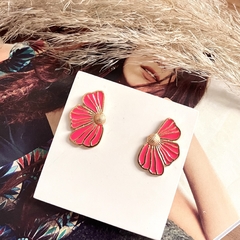 br0175 - brinco esmaltado folheado