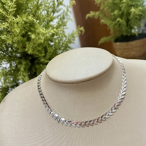 Chocker escama folheada - Ch0007