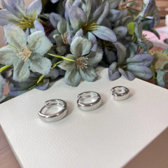 ba0052 - argola folheada - comprar online