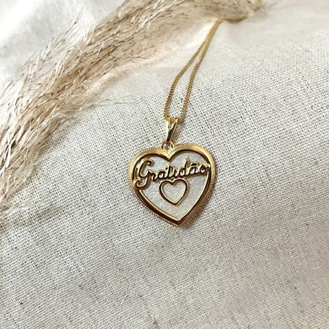 C0046 - colar folheado