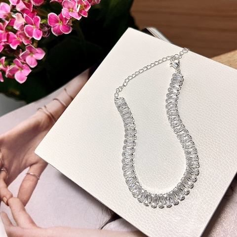 Pulseira zircônia folheada - P0030