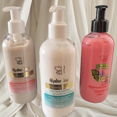 Hidratantes corporais da Soul, moranguinho,golden vanilla,flower lilly todos com 240 ml.