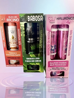 Kit shampo com 4 itens