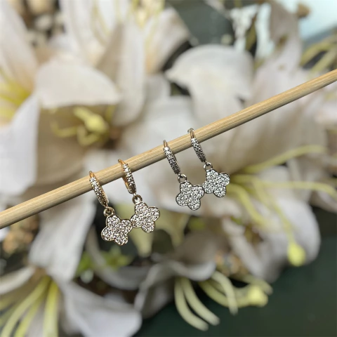 Brinco de argola folheado - Ba0028 - comprar online