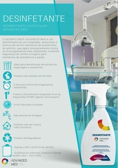 Kit Advanced Med Limpeza e Desinfecção - Segurança Hospitalar no Seu Estabelecimento!
