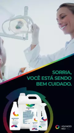 Kit Desinfecção Hospitalar - Gatilho e refil 2 litros Advanced Med