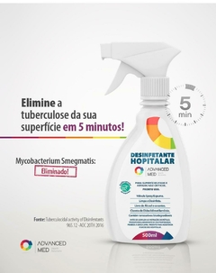 Desinfetante Hospitalar Advanced Med 500 ml - Foam (Espuma) - Uso Hospitalar - Sem Álcool - comprar online