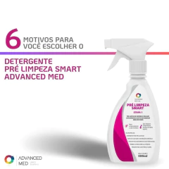 Kit Biossegurança Essencial- Detergentes e Desinfetante Advanced Med- 3 unidades - ADVANCED SHOP | DESINFECÇÃO DE AMBIENTES E SUPERFÍCIES | SOLUÇÃO CONTRA VÍRUS E BACTÉRIAS 