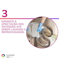 Kit Pré-Limpeza e Desinfecção Advanced Med - 2 Gatilhos 500mL - ADVANCED SHOP | DESINFECÇÃO DE AMBIENTES E SUPERFÍCIES | SOLUÇÃO CONTRA VÍRUS E BACTÉRIAS 