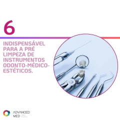 Kit Duplo Detergente Hospitalar Smart e 1 Pré-Limpeza Smart Advanced Med - loja online