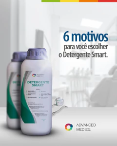 Kit Duplo Detergente Hospitalar Smart e 1 Pré-Limpeza Smart Advanced Med - comprar online