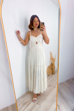 Vestido Arya - listrado na internet