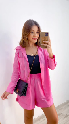 Conjunto Tropicália rosa - Simplé