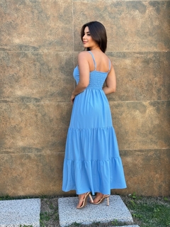 Vestido Sato - azul - Simplé