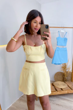 Conjunto Malu - Amarelo - comprar online