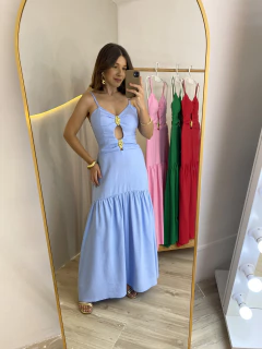 Vestido Naomi- Azul na internet