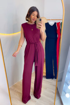 Macacão Elara - Vinho - comprar online