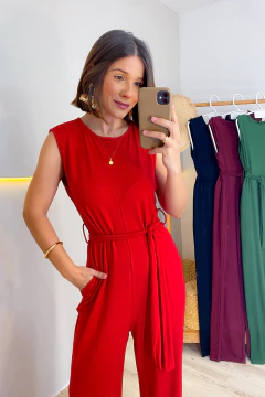 Macacão Elara - Vermelho - Simplé