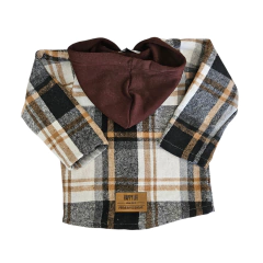 Camisaco "Kiran" Chocolate - comprar online