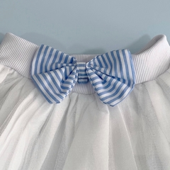 Falda Catalina celeste - comprar online