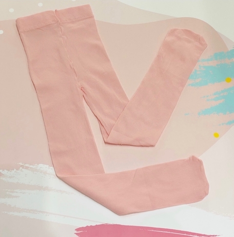 Medias largas nylon rosa