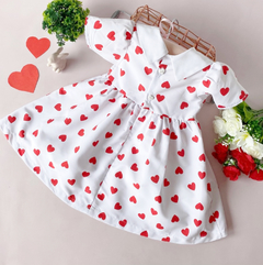 Vestido Isabella corazones en internet