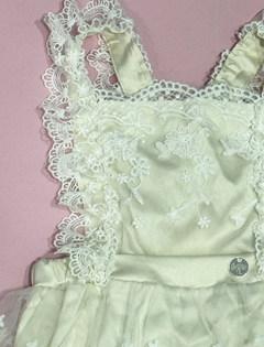 Vestido body Eleonora Blanco - tienda online