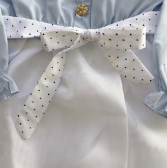 vestido Sandy celeste