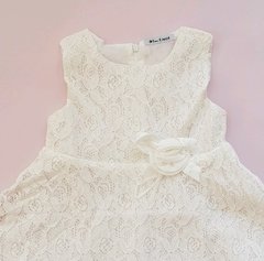 Vestido Rococo Blanco de nena en internet