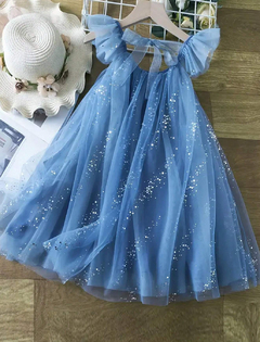 Vestido Lila Azul - comprar online