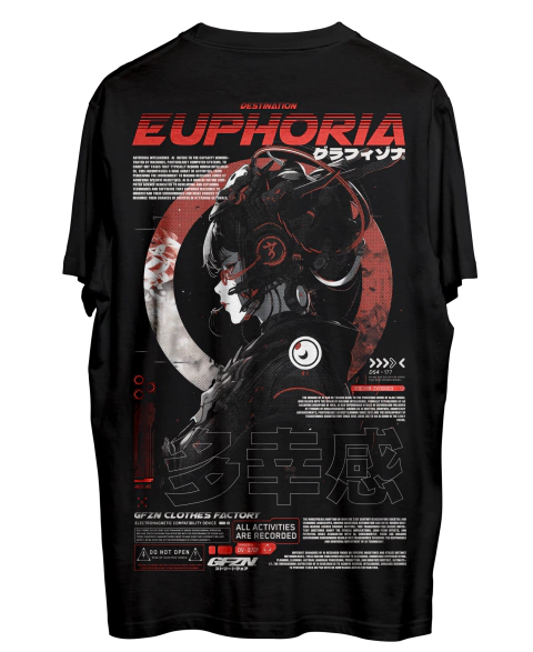 Remera Euphoria Aesthetic Alternative Japanese GFZN Grafizona®