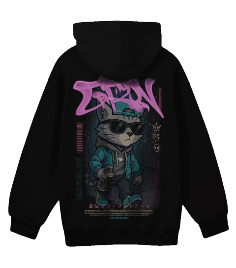 BUZO NEKO GRAFF Aesthetic STREET ART Alternative GRAFIZONA® - comprar online