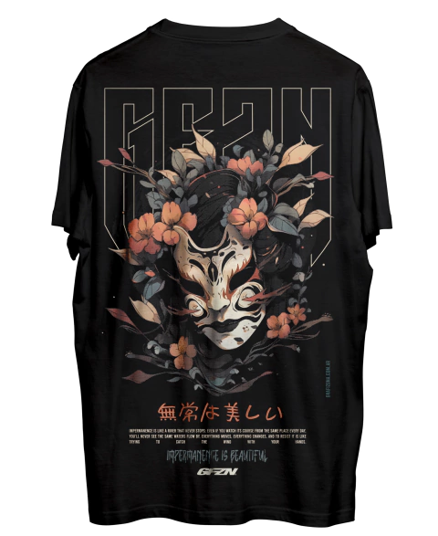 REMERA IMPERMANENCE Estilo ALTERNATIVE JAPANESE ART TATTOO GRAFIZONA® - comprar online