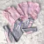 Conjunto Tal Mãe Tal Filha Jaqueta e Calça Moletom - Rosa e Cinza