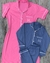 Pijama Americano Tal Mãe Tal Filho - Rosa e Azul