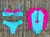 Moda Praia - Biquíni Tal Mãe Maiô Tal Filha - Detalhes Rosa