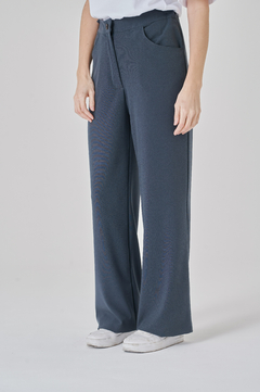 PANTALON SASTRERO GRIS AZULADO en internet