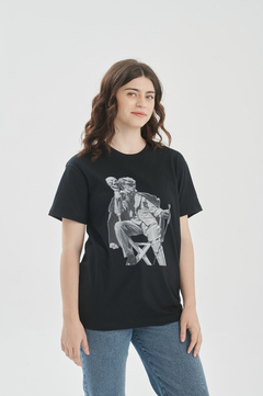 REMERA BOWIE - NEGRO