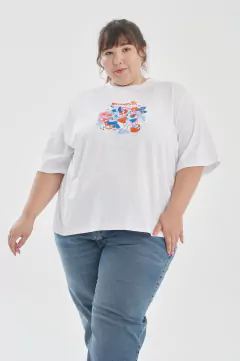 REMERA VERMUCITO - BLANCO - tienda online