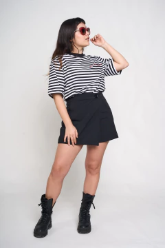 SKORT TAILOR - SASTRERA NEGRA en internet