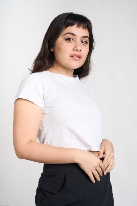 REMERA PAULA - BLANCA - comprar online