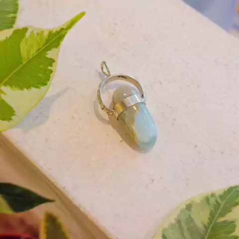 DIJE ONIX CIELO ARO LABRADO EN ALPACA (PI434)