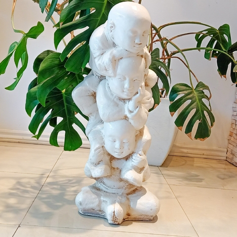 BUDAS TRIO RESINA EXTERIOR 60 CM (DE789)