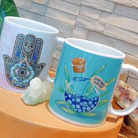 TAZA CERAMICA *VIBRAR ALTO* (DE772)